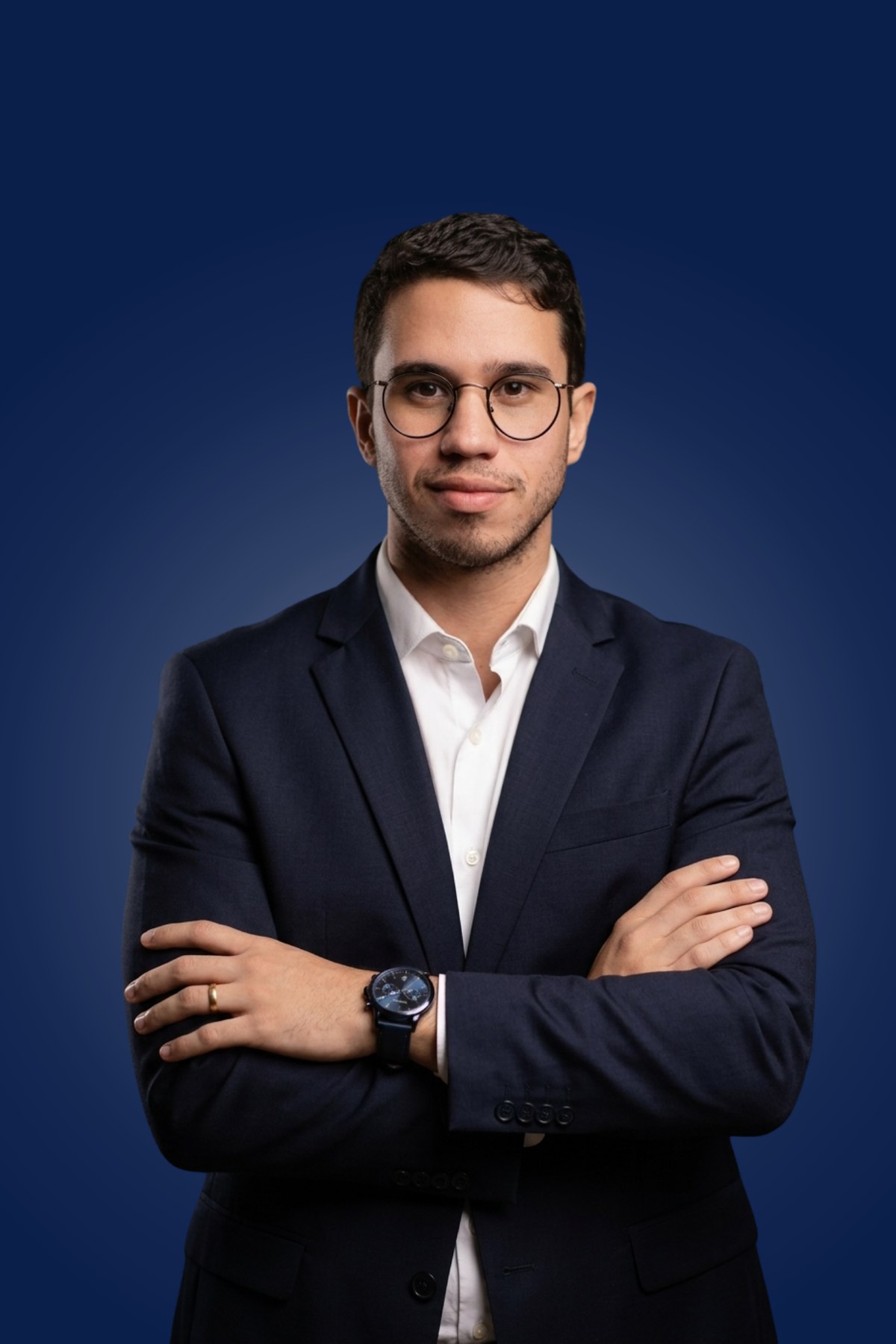 Retrato do Dr. Paulo Cerquinho, ortopedista e assistente técnico pericial